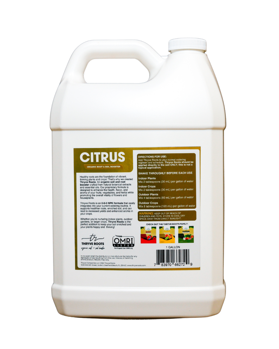 Thryve Roots - Citrus